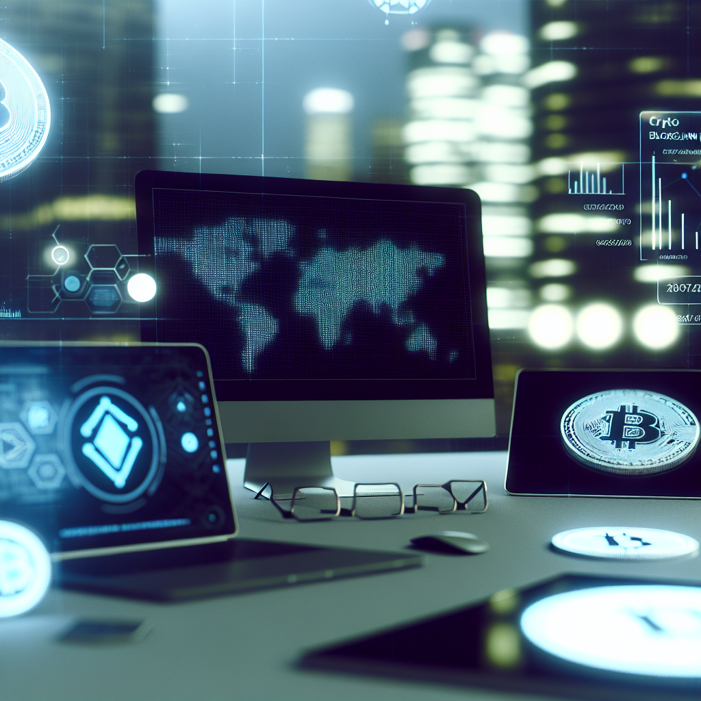 Graphique convergence intelligence artificielle blockchain tokens 2026