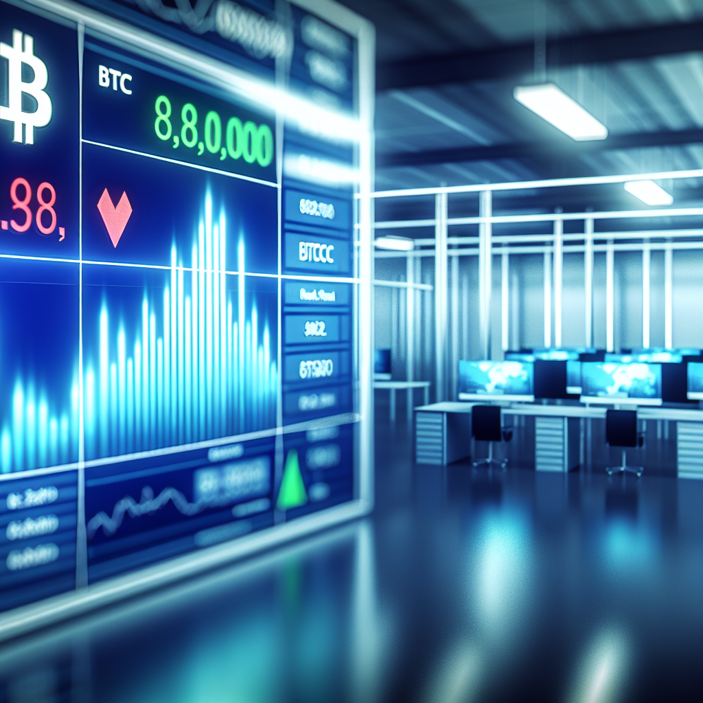 Graphique prix Bitcoin BTC USD temps réel