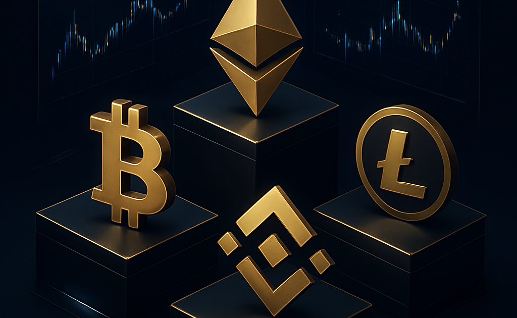 Classement top 5 cryptomonnaies Bitcoin Ethereum BNB Solana USDT 2026